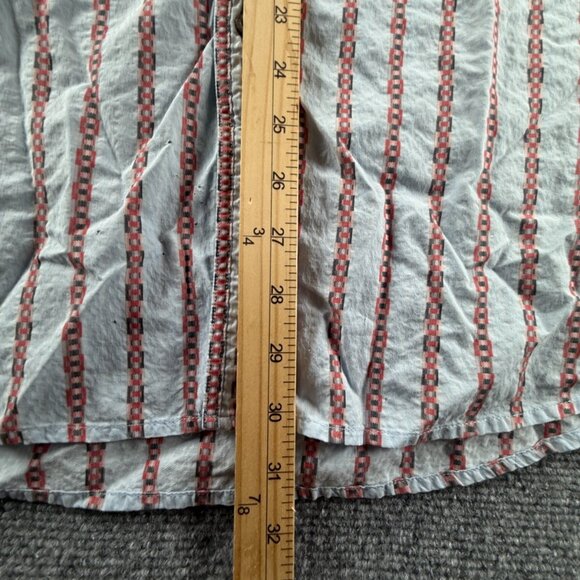 Robert Graham Button Up Shirt Cotton Striped Colorful 2XL Red Blue Woven Spread - Picture 4 of 16